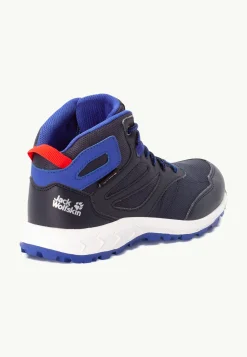 Jack Wolfskin Woodland Texapore Mid K|Kinderen Multifunctionele Schoenen|Outdoor Sneaker