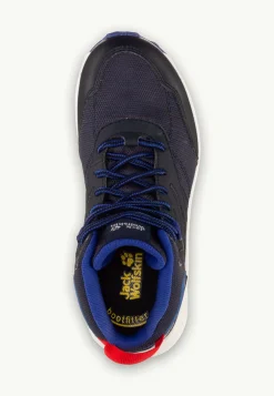 Jack Wolfskin Woodland Texapore Mid K|Kinderen Multifunctionele Schoenen|Outdoor Sneaker