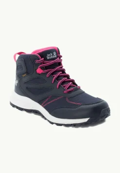 Jack Wolfskin Woodland Texapore Mid K|Kinderen Multifunctionele Schoenen|Outdoor Sneaker