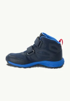Jack Wolfskin Woodland Texapore Mid Vc K|Kinderen Multifunctionele Schoenen|Outdoor Sneaker