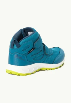 Jack Wolfskin Woodland Texapore Mid Vc K|Kinderen Multifunctionele Schoenen|Outdoor Sneaker