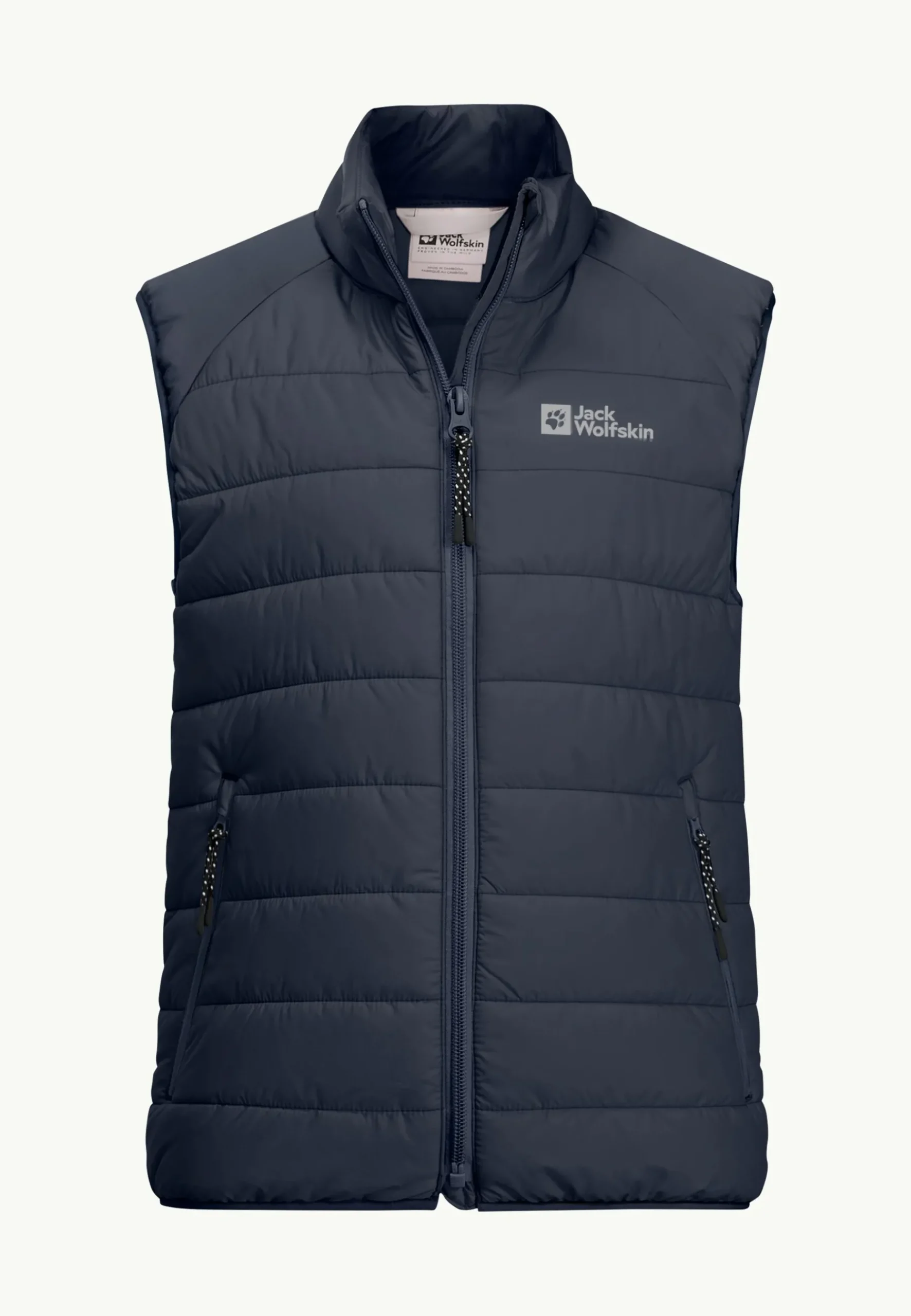 Jack Wolfskin Zenon Vest K|Kinderen Voor- En Najaarsjacks/-Jassen|Fleece