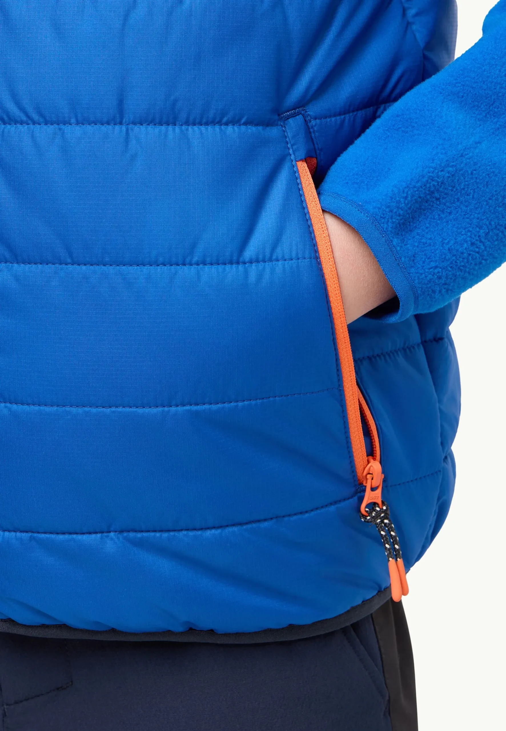 Jack Wolfskin Zenon Vest K|Kinderen Voor- En Najaarsjacks/-Jassen|Fleece