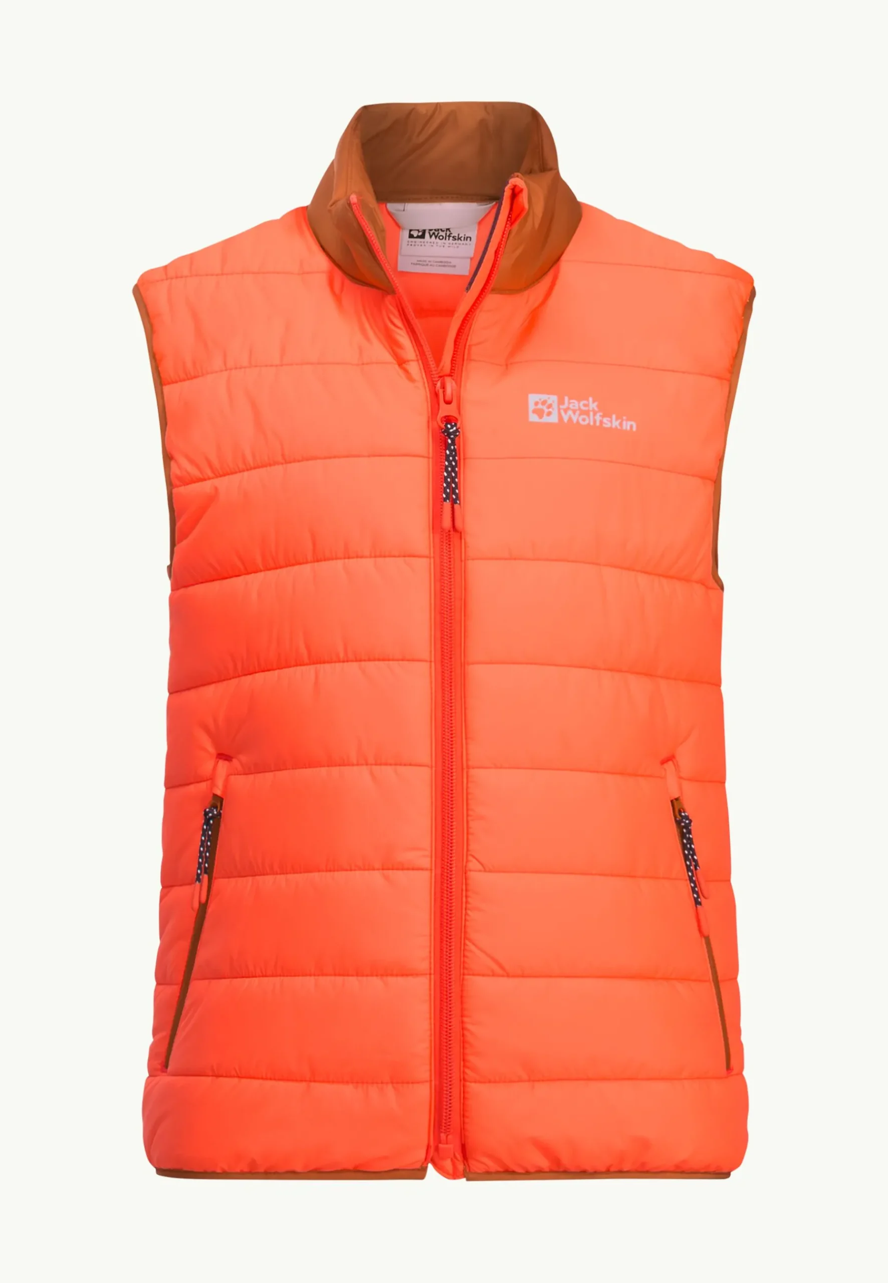 Jack Wolfskin Zenon Vest K|Kinderen Voor- En Najaarsjacks/-Jassen|Fleece