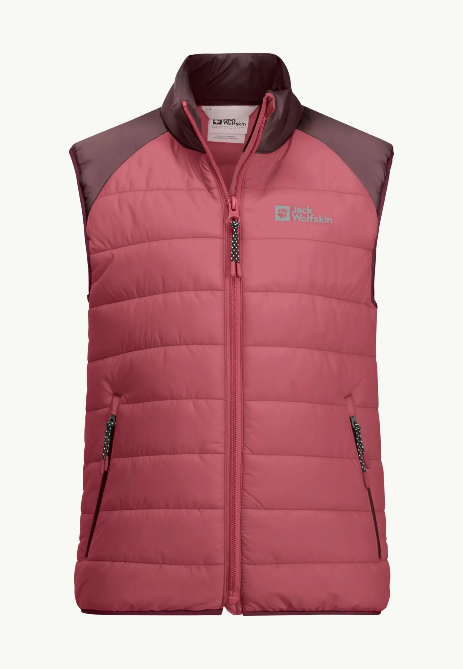 Jack Wolfskin Zenon Vest K|Kinderen Voor- En Najaarsjacks/-Jassen|Fleece