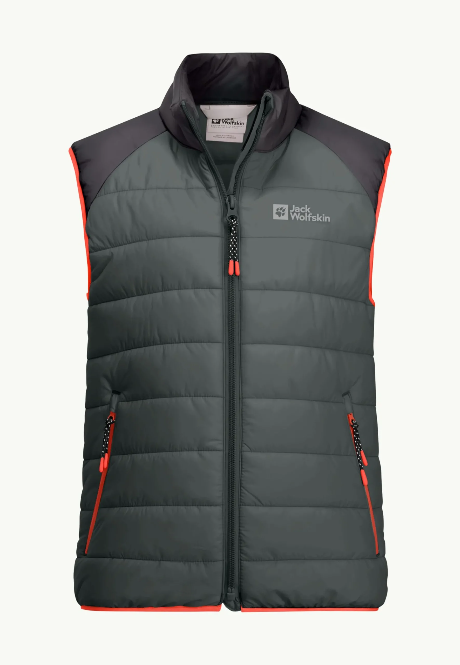 Jack Wolfskin Zenon Vest K|Kinderen Voor- En Najaarsjacks/-Jassen|Fleece