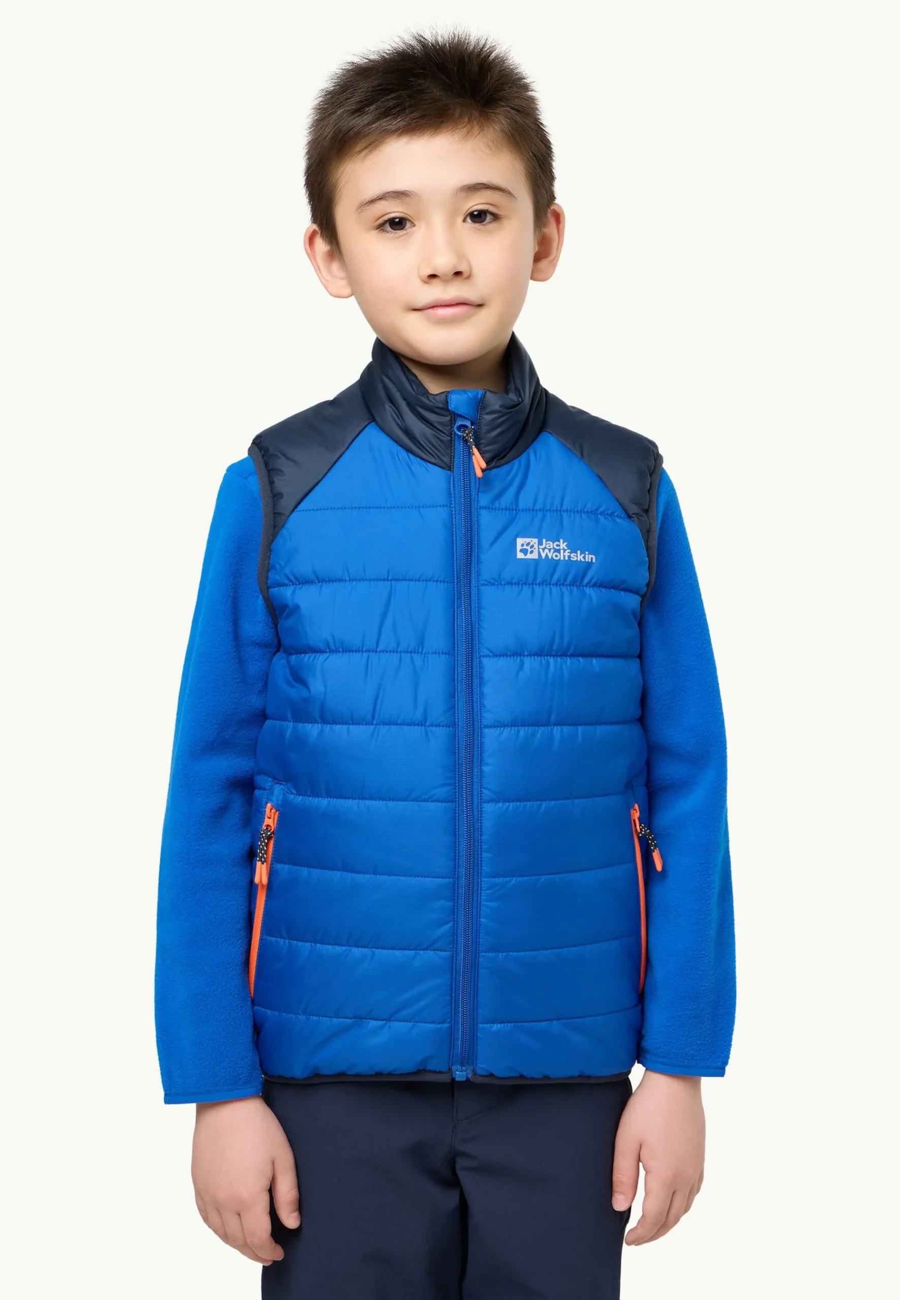 Jack Wolfskin Zenon Vest K|Kinderen Voor- En Najaarsjacks/-Jassen|Fleece